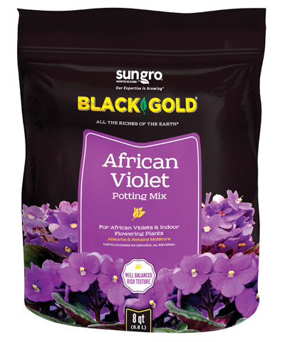 African Violet Black Gold Potting Soil 8QT