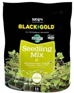 Seedling Mix Black Gold 8 qt