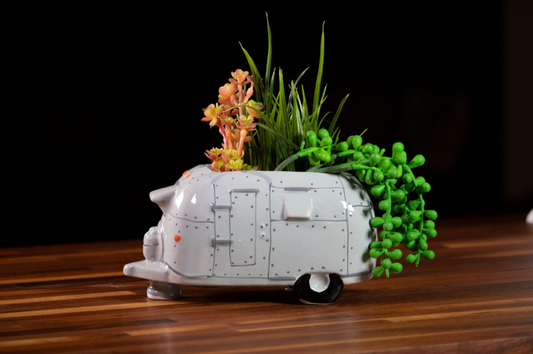 8" Airstream Camper Planter