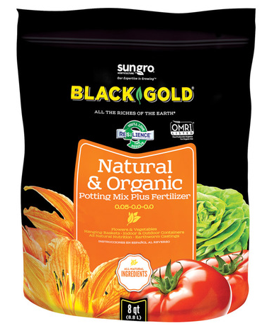 Potting Soil Black Gold Natural & Organic 8 qt
